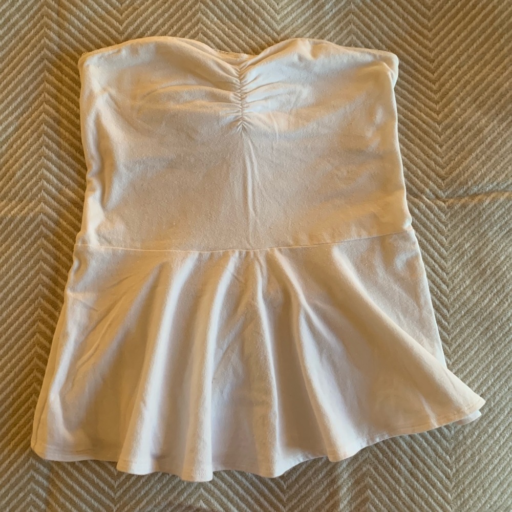 Aerie Peplum Tube Top